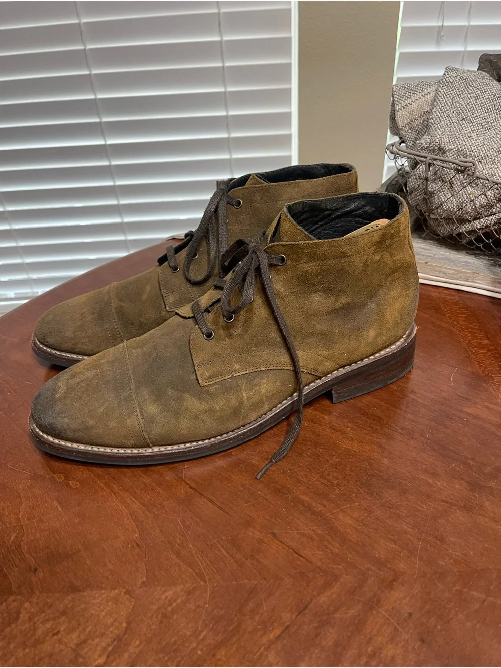 Thursday Boot Co Cadet Cap Toe Lace Up Boots Moccad